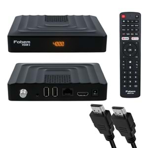 FOBEM VISION S Hibrit Android Box & Uydu Alıcı 2GB 16 GB Ses Komutlu 114082