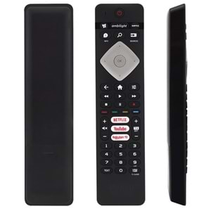 Philips RM-L1660 H0357C Netflix-Rakuten Tv Tuşlu Tv Kumanda 121403-B26