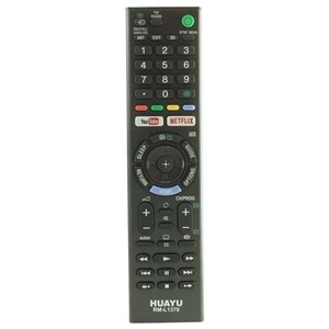 Sony RM-L1370 Youtube+Netflix Tuşlu Lcd Led Tv Kumandası 123050-B35