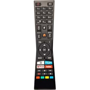 Vestel Netflix-Youtube-Prime Video Tuşlu Lcd-Led Tv Kumanda 123159-B7