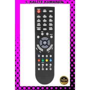 1.KALİTE KUMANDA -- Maza-Mapp 180 Premıer PR-32F82-42LED7-22 Lcd Led Tv Kumandası 125011 EA7