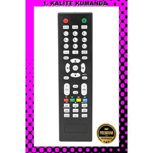UZAKTAN KUMANDA - UYUMLU MODELLER 1.KALİTE KUMANDA -- Maza-Mapp 1172 Awox Lcd/Led Tv Kumandası 125012 E62/B