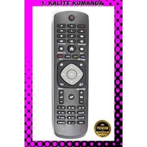 1.KALİTE KUMANDA --Maza-Mapp 1146 Philips Lcd Led Tv Kumandası 125023 EB3