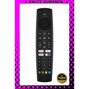 1.KALİTE KUMANDA --Maza-Mapp 1212 Beko Arçelik Netflix Lcd Led Tv Kumandası 125043 EC8
