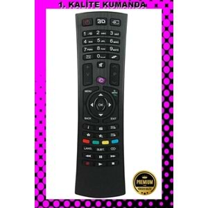 1.KALİTE KUMANDA --Maza-Mapp 1125 Vestel 3D Lcd-Led Tv Kumandası 125054 ED4