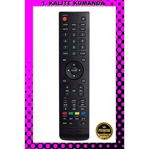 UZAKTAN KUMANDA - UYUMLU MODELLER 1.KALİTE KUMANDA --Maza-Mapp 1207 Altus Lcd-Led Tv Kumandası 125077 K14
