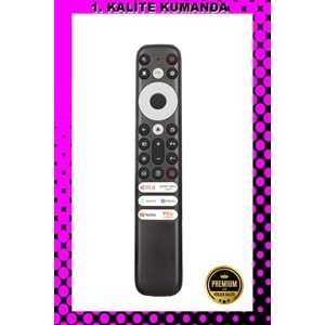 1.KALİTE KUMANDA --Maza-Mapp 1250A TCL Ses Komutsuz Lcd Led Tv Kumandası 125087 EF2