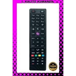 1.KALİTE KUMANDA --Maza-Mapp 1160 Hi-Level-Vestel 1111 2 si Bir Arada Lcd Led Tv Kumandası 125102 EC1