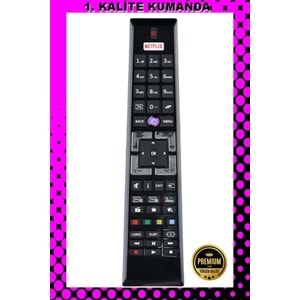 1.KALİTE KUMANDA --Maza-Mapp 1151 Vestel Netflix Lcd Led Tv Kumandası 125103 EF14