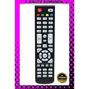 1.KALİTE KUMANDA --Maza-Mapp 1188 Awox Lcd Led Tv Kumandası 125105 EF8