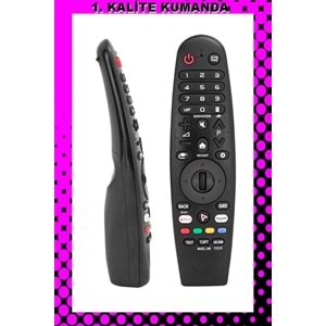 UZAKTAN KUMANDA - UYUMLU MODELLER 1.KALİTE KUMANDA --Maza-Mapp RML-900 LG Smart Akıllı Kumanda USbli Tüm modeller için ( Yeni Model ) 125265