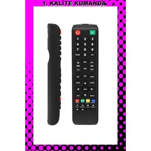 UZAKTAN KUMANDA - UYUMLU MODELLER 1.KALİTE KUMANDA --Maza-Mapp 1285 Vestel Kısa Kalıp Lcd-Led Tv Kumandası 125276