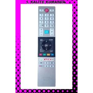 UZAKTAN KUMANDA - UYUMLU MODELLER 1.KALİTE KUMANDA --Maza-Mapp 1203 Toshiba Lcd-Led Tv Kumandası (8543) 125282