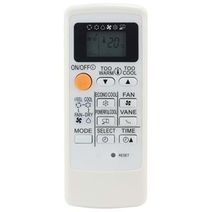 KLİMA KUMANDASI - UYUMLU MODELLER TOSHIBA - MITSUBISHI MP07A-MP04B KLİMA KUMANDASI 127045