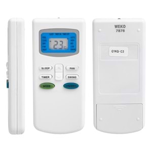 SUNNY GYKQ-03 KLİMA KUMANDASI 127118