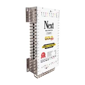 Next YE-10/80 Hybrid Sonlu ve Kaskatlı Bir Arada Gold Plus Multiswitch Uydu Santrali 130053