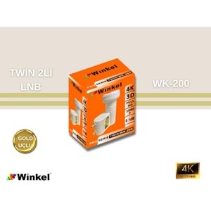 WİNKEL 2 Lİ LNB (Twin LNB) FullHD 4K Uyumlu 140058
