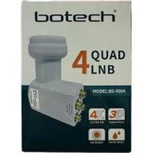 BOTECH BS-0004 DÖRTLÜ 4LÜ LNB QUAD LNB 140060