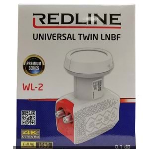 REDLİNE WL-2 İKİ ÇIKIŞLI LNB 2 Lİ LNB 4K UYUMLU