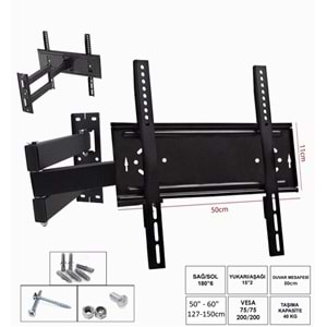TEKİNİX 50X11 HAREKETLİ ÜÇ KOLLU 42