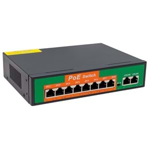 Rewel 96W 10/100 MBPS 8+2 PORT POE ETHERNET SWITCH 231036