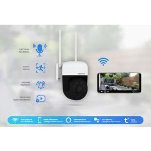 Alpsmart AS690 2mp 360º Wi-Fi Akıllı Dome Kamera 231089