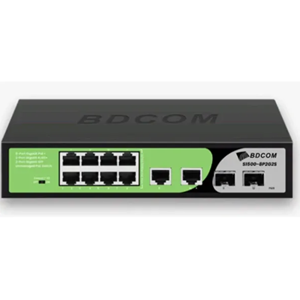BDCOM S1500-8P2G2S PoE Switch 8-Port Gigabit PoE+ 2-Port Gigabit RJ45 + 2-Port Gigabit SFP