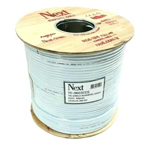 Next YE-9604SAL RG6/U6 Full HD Koaksiyel Anten Kablosu 96 TEL 300 Metre 241095