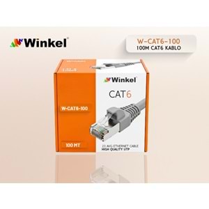 WİNKEL Cat 6 100 Metre Ethernet Network Kablosu 245038