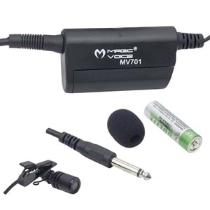 Magicvoice MV 701 Kablolu 600 Ohm Yaka Mikrofonu 272018