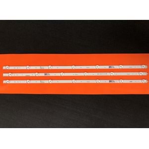 Sunny Tv LED BAR Takım 3 lü takım 6lı 7 li mercekli uyumlu tv kodları AX032DLD12AT022-TM, SUNNY SN032DLD12AT033-SM, SN032DLD12AT033-TM 34532 34531 284104-A5
