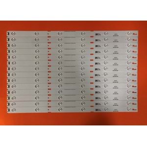 Arçelik Beko Grundig Tv LED BAR 14 lü takım 14x56,3 cm uyumlu tv kodları B55L 5531 4B2 ZMB60600-AC , IC-B-HWCR55D639 , EVERLİGHT IC-B-HWCR55D639 ZMB60600-AC, A55L 5531 4B2 B55L 6652 5B, 55 VLE 6565 BL, ZNM60600-AC ZMB60600-AC, A55L 6652 4B 284122-C6