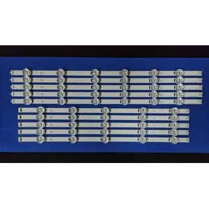 LG Tv LED BAR 10 lu takım A-5x55,1cm B-5x61,2cm uyumlu tv kodları 55LB652V, 55LB620V, 55LB580V, 55lb580, 55lb620, 55LB650V-ZN, 55LB630V-ZA, 55LB561V-ZE, 55LB629V-ZM, 55LB561V-ZC, 55LB552V-ZA, 55LB561U-ZE, 55LX530S- 55LB561 55LB 284128-B7
