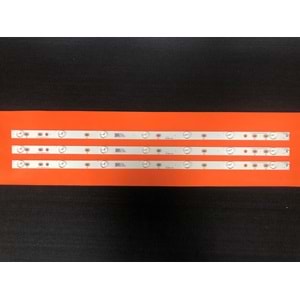 Philips arçelik beko Tv LED BAR 3 lü takım A7m-7x62cm uyumlu tv kodları 32pfs4132 32PHS4131 , 32PFT5501/60 , KDL-32R330D , 32PHT4509 , 32PHT4112 284178-G3