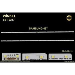 Samsung slim Led Bar 49 inç 2x53cm 38 Ledli Tv Led Bar 284349-V16