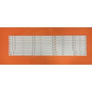 Awox Tv LED BAR 55 inç 8 li Takım 6 X 54 CM A 4 Mercek 2 X 54 CM B 4 Mercek 284468-O3
