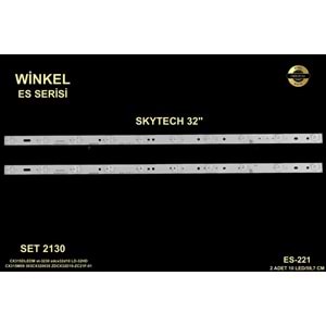 Skytech Tv LED BAR 32 inç 2 Li Takım 2 X 59,7 CM 10 Mercek 284554 - R14