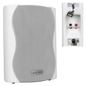 MagicVoice F-LHY5S 5.25'' (13.5 CM) Hat Trafolu Duvar Tipi Sütun Hoparlör 20W RMS 180W Peak - MP3 USB Uyumlu Beyaz 290045