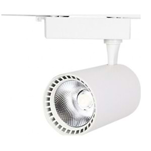 HOROZ BASRA-30 BEYAZ KASA BEYAZ IŞIK 6500K RAY SPOT ARMATÜR