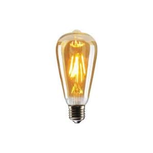 Rutter 6W RT-11203 Rustik Led Ampul ST64 6W 600lm E27 313114