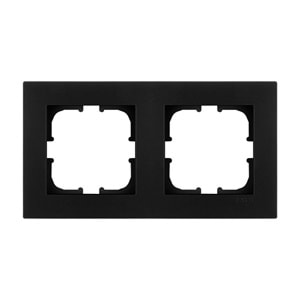 EXEN KARELL METALİK SİYAH İkili Çerçeve 200-140000-102 321082