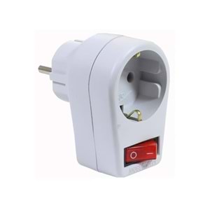 TEKLİ PRİZ ANAHTARLI TEK POŞETLİ