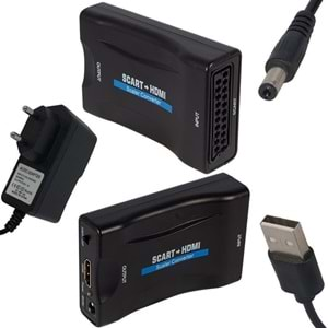 Rewel Scart To HDMI Çevirici Adaptör 414023