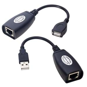 Usb Extrender 50 Metre Rj45 Uzatma Kablosu PM-13083 414027