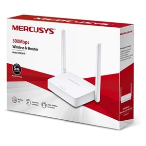 TP-LINK MERCUSYS MW301R 2 PORT 300MBPS KABLOSUZ WIFI N ROUTER