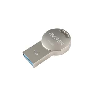 Faster 16 GB Dusl Serisi USB 3.0 Yüksek Hızlı Metal Flash Bellek