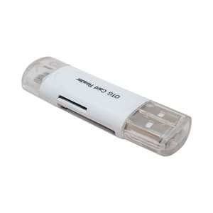 REWEL USB To Micro USB + Kart Okuyucu Otg Çevirici 423075