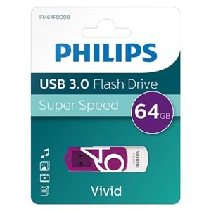 Philips Vivid FM64FD00B/00 64GB USB 3.0 Flash Bellek 423102