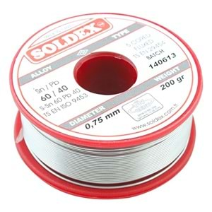 SOLDEX 200 gr 0.75 mm lehim teli 612019