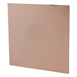 Rewel PLAKET BAKIR DÜZ 100X100 MM